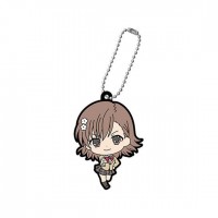 01-29671 A Certain Magical Index III Toaru Majutsu no Index III Capsule Rubber Mascot 300y - Misaka Mikoto