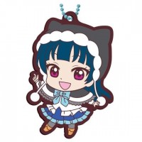 01-29715 Love Live! School Idol Project Sunshine!!  Winter Version Capsule Rubber Mascot Vol. 12 300y - Yoshiko Tsushima