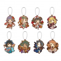 01-32667 Idolmaster Cinderella Girls Capsule Rubber Mascot Collection Vol.7 300y - Set of 8