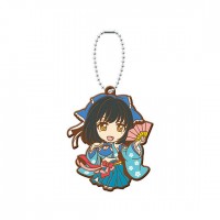 01-32667 Idolmaster Cinderella Girls Capsule Rubber Mascot Collection Vol.7 300y - Kako Takafuji