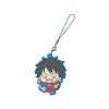 01-33387 From TV animation One Piece Sweet Friends Capsule Rubber Mascot  300y - Monkey D. Luffy