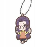 01-37069 Yuru Camp Capsule Rubber Mascot Vol. 2 300y - Chiaki Oogaki