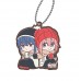 01-37069 Yuru Camp Capsule Rubber Mascot Vol. 2 300y - Rin Shima & Nadeshiko Kagamihara