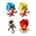 01-37119 DragonBall Super Warrior Capsule Mini Figure Pt 01 300y - Set of 4