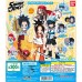 01-37757 Shaman King Capsule Rubber Mascot Strap Part 3 300y - Set of 8