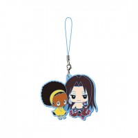 01-37757 Shaman King Capsule Rubber Mascot Strap Part 3 300y - Hao &  Opacho