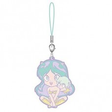 01-39731 Urusei Yatsura Capsule Rubber Mascot Strap Vol. 2 300y - Lum and Ten-Chan