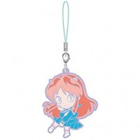 01-39731 Urusei Yatsura Capsule Rubber Mascot Strap Vol. 2 300y - Lum School Uniform