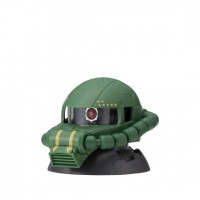 01-40467  Mobile Suit Gundam Exceed Model Zaku Head Pt 7  500y - MS-06 Zaku II