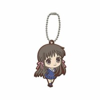 01-40575 Fruits Basket Capsule Rubber Mascot  300y - Tohru Honda