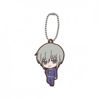 01-40575 Fruits Basket Capsule Rubber Mascot  300y - Yuki Sohma