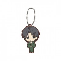 01-40575 Fruits Basket Capsule Rubber Mascot  300y - Shigure Sohma