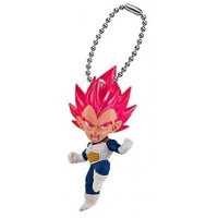 01-41741 Dragon Ball Super Ultimate Deformed Mascot UDM The Burst 41 Mini Figure Mascot 200y - SSG Super Saiyan God Vegeta