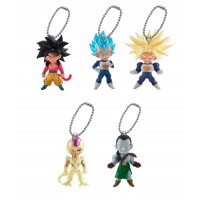 01-47299 Dragon Ball Z Super UDM Ultimate Deformed Mascot Burst 44 Mini Figure Mascot / Keychain  200y - Set of 5