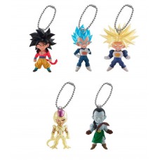 01-47299 Dragon Ball Z Super UDM Ultimate Deformed Mascot Burst 44 Mini Figure Mascot / Keychain  200y - Set of 5