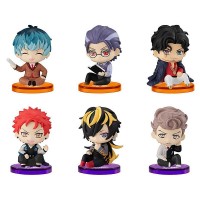 01-50991 Hypnosis Mic Division Rap Battle Three Truces! Suwarasetai Mini Figure Collection 400y - Set of 6