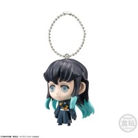 01-62727 Demon Slayer: Kimetsu no Yaiba Shokugan SD Deformation  Keychain Mascot #3 Blind Box  Trading Figure - Tokito Muichiro