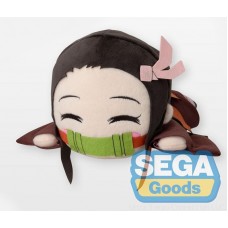 01-95561 SEGA Demon Slayer Kimetsu no Yaiba Nesoberi Special Plush - Nezuko Kamado - Eyes Closed