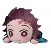 01-96016 Demon Slayer Nesoburi Plush Tanjiro Kamado - Mouth Closed