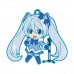 01-95337 Vocaloid Hatsune Miku Snow Miku Nendoroid Plus Capsule Rubber Mascot Pt 01 300y - Set of 5