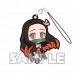 01-16028 Demon Slayer: Kimetsu no Yaiba Capsule Rubber Mascot Strap 300y - Set of 6