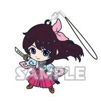 01-16759  New Sakura Wars Capsule Rubber Strap Capsule Rubber Mascot Strap 300y - Sakura Amamiya