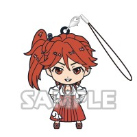 01-16759  New Sakura Wars Capsule Rubber Strap Capsule Rubber Mascot Strap 300y - Hatsuho Shinonome