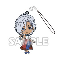 01-16759  New Sakura Wars Capsule Rubber Strap Capsule Rubber Mascot Strap 300y - Anastasia Palma