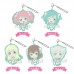 01-71800 Bang Dream! Girls Band Party! Capsule Rubber Strap Pastel Palettes Ver. 300y - Set of 5