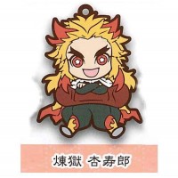 01-71166 Demon Slayer Capsule Rubber Mascot Vol. 2 300y - Kyojuro Rengoku