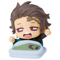 01-71219  Demon Slayer Kimetsu No Yaiba Onemutan Sleepy  Earth Tone First Form Chibi  Figure Collection 300y - Tanjiro Kamado