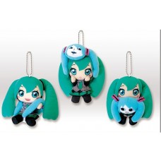 Vocaloid  Hatsune Miku X Shiteyanyo Plush Mascot - One Random