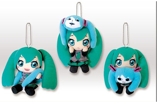 Peluche Oficial Hatsune Miku Vocaloid - 30 Cm De Altura, 100% Poliéster - Figura De Colección
