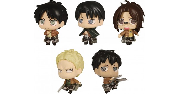 01-81582 Attack on Titan Chimi Chara Mini Figure Mascot Part