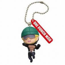 01-83808 One Punch Figure Keychain Mascot Pt. 2 300y - Mumen Rider