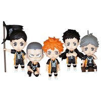 01-85180 Haikyu!! Deformed Figure Series Side-A Version Mini Figure Collection 400y - Set of 5