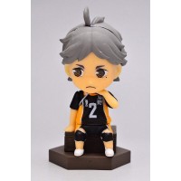 01-85180 Haikyu!! Deformed Figure Series Side-A Version Mini Figure Collection 400y - Koshi Sugawara