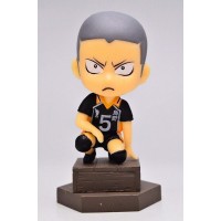 01-85180 Haikyu!! Deformed Figure Series Side-A Version Mini Figure Collection 400y - Ryunosuke Tanaka