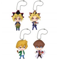 01-85741 Yu-Gi-Oh Duel Monsters Mini Deformed Figure Series Mascot Key chain Figure - Set of 4