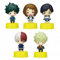 01-86482 Takara TOMY A.R.T.S My Hero Academia Nitotan Figure Mascot 300y - Set of 5