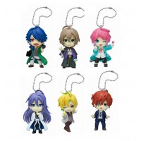 01-87513 Hypnosis Mic Shibuya Division Shinjuku Division Deformed Mini Figure Mascot Keychain 300y - Set of 6