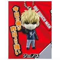 01-87802 One Punch Man Mini Figure Mascot Key Chain Vol. 3  300y - Genos