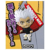 01-87802 One Punch Man Mini Figure Mascot Key Chain Vol. 3  300y - Garou 