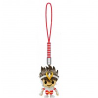 01-16709 Saint Seiya x Panson Works Mini Figure Mascot Netsuke Strap - Pegasus Seiya