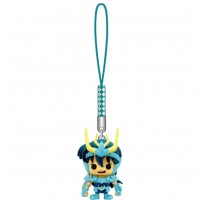 01-16711 Saint Seiya x Panson Works Mini Figure Mascot Netsuke Strap - Dragon Shiryu