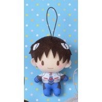 01-37763 Neon Genesis Evangelion Mini Plush - Shinji (Closed Mouth)