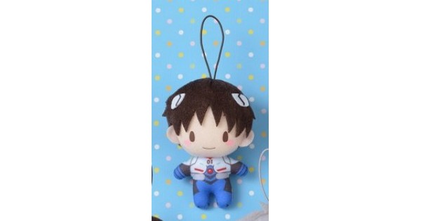 Neon Genesis Evangelion Mini Plush - Shinji (Closed Mouth)