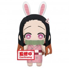 01-18134 Demon Slayer Tomonui Plush Assort Series 4 - Bunny Nezuko