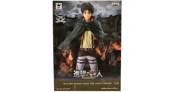 FIGURE ATTACK ON TITAN (SHINGEKI NO KYOJIN) - EREN YEAGER - MASTER STARS  PIECE - BANDAI BANPRESTO