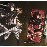 01-05242 Attack on Titan HQ (High Quality) Bath Towel - Mikasa